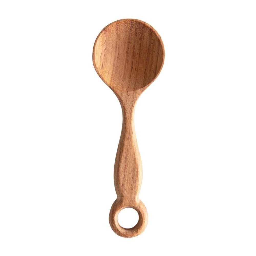 5"L Hand-Carved Doussie Wood Spoon